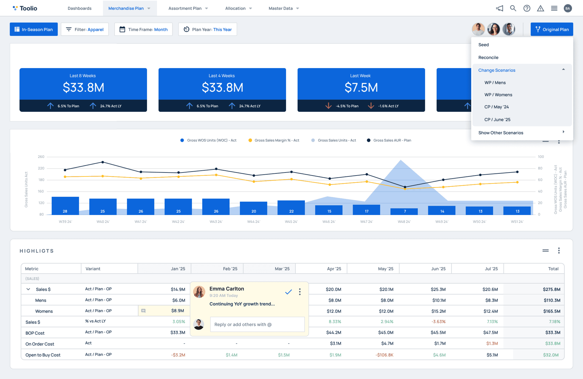 Toolio integrated with Velt